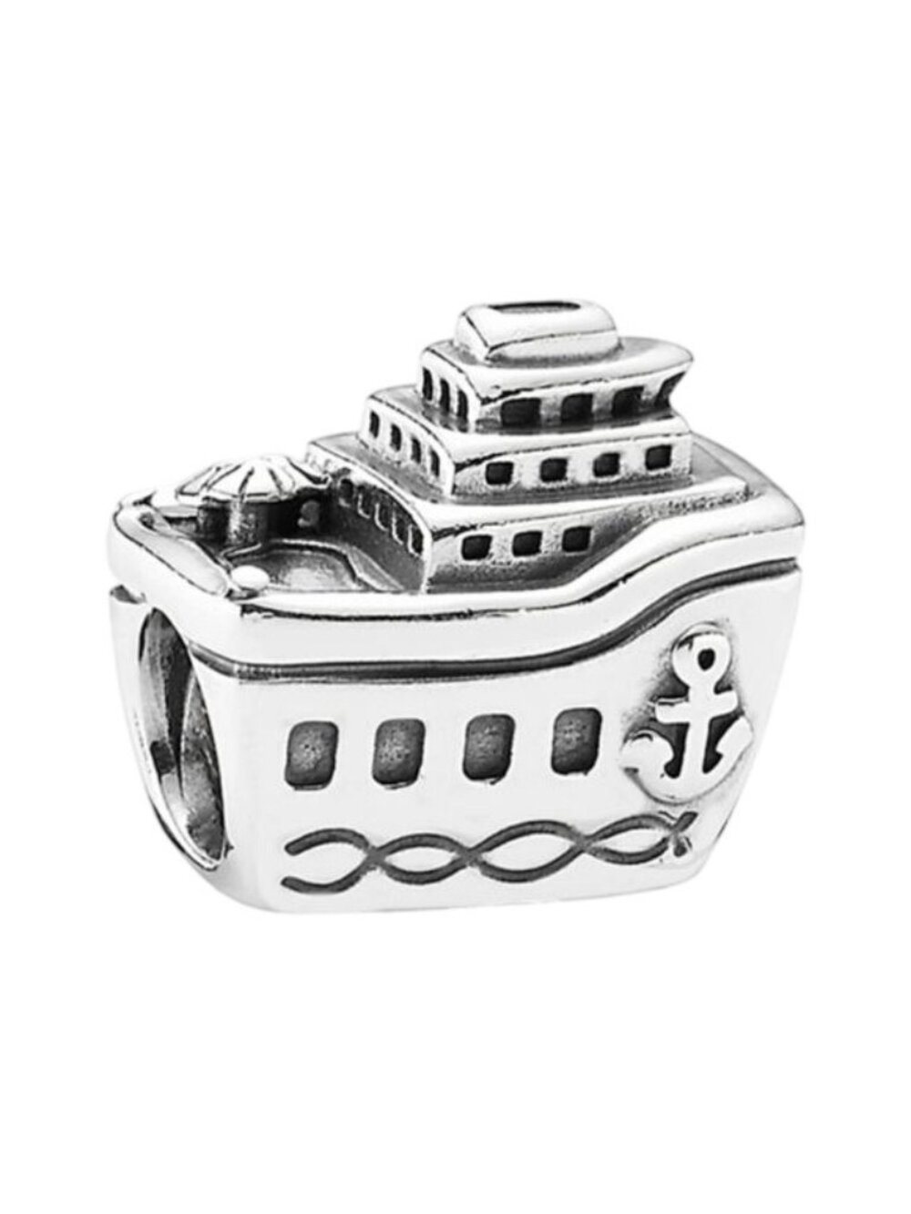 Pandora  All Aboard Cruise Ship Charm Sterling Silver 791043